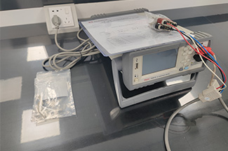 Electrical performance test area