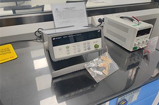 Electrical performance test area